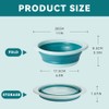 ASFINS Collapsible Washing Up Bowl, Washing Up Bowl, Multi-Functional Medium