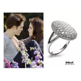 Dtup Anillo Compromiso Bella Crepusculo Twilight Plata S925 Dtup®