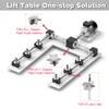 PGFUN 1:1 Right Angle Tapered Bevel Gearbox 1.5 Module 20