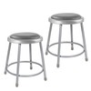 OEF Furnishings OEF6418/2 Premium Commercial-Grade All-Purpose Round Stool (18-inch Height,