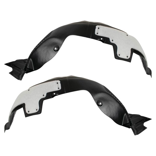 TRQ TRQ Front Inner Fender Liner Set Compatible with 2014-2016