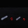 10ml Sample Collection Tubes with Red Caps, 500 Sets/Case