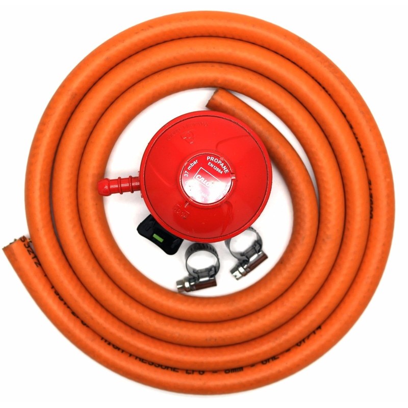 Calor Gas Brand 27Mm Pato Gas Regulator 1Mt Hose/Pipe &