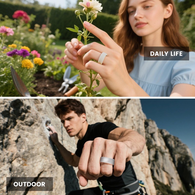 Ultra-Thin Covers Compatible with Oura Ring Gen 4/4 Ceramic/Oura Ring