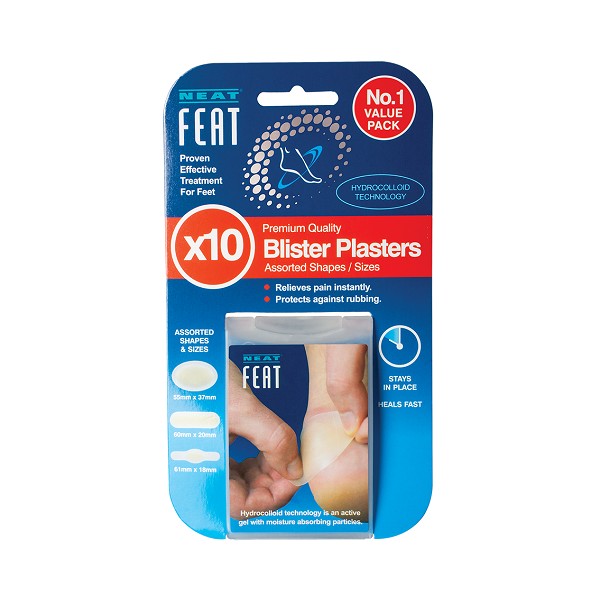 Neat Feat Blister Plasters 10