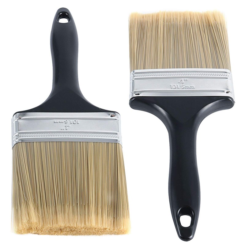 ZOENHOU 12 Pieces 4 Inch Paint Brush, Paintbrush Set, Paint