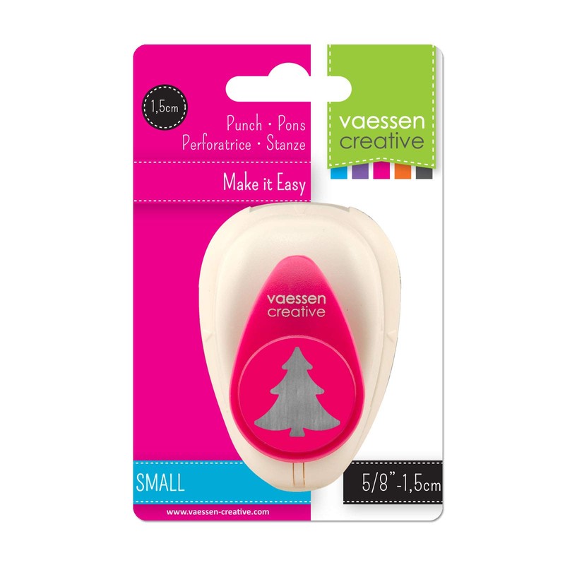 Vaessen Creative Craft Paper Punch - Fir Tree - 1,3