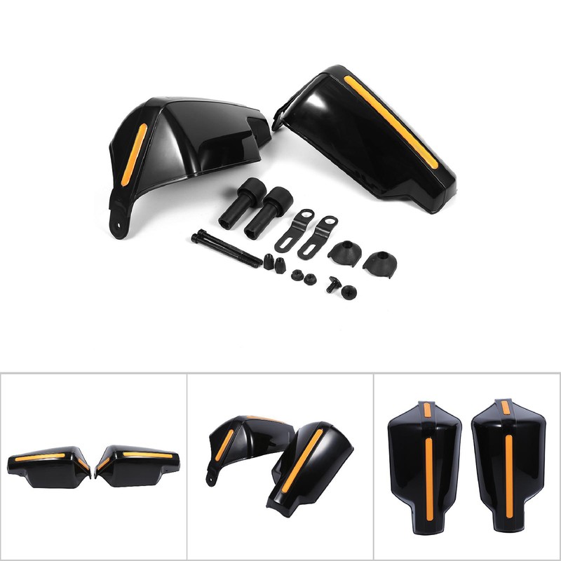 1 Pair Universal Motorbike Motorcycle Handguards Protectors Pattern Hand Guards