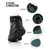 IRON JIA'S Motorcycle Shoes for Men, Waterproof Anti-Slip Breathable Street