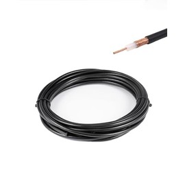 POBADY RG58 - Cable coaxial RF (5 m)