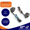 Universal Motorbike Switchgear Control Kit for 22mm 7/8" Handlebars -