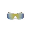 RUDYPROJECT YONDER Sunglasses, White Shiny, Inner Olive Frame/Multi Laser Gold