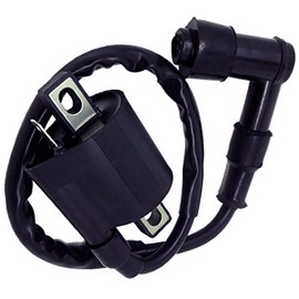 GLENPARTS Ignition Coil for Yamaha YFM350 Warrior YFM250 Raptor YFM 250 350 2008 2009-2011