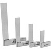 Groz 01111 Precision Machininist Steel Square Set, 4 Piece, 72-96