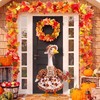 Fall Porch Goose Outfits Fits 23" Garden Yard Patio Goose