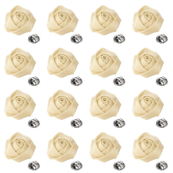 uxcell 16 Pcs Lapel Flowers for Men Suits, 2 Inch