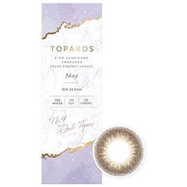 Colorcon TOPARDS Topaz Rino Ishihara Sassy One Day 10 Sheets Date Topaz (with degree) [-3.75]