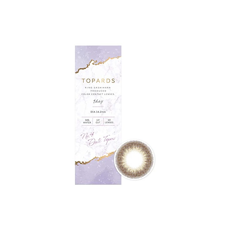 Colorcon TOPARDS Topaz Rino Ishihara Sassy One Day 10 Sheets