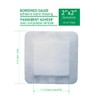 Elimedical Bordered Gauze Dressing Pad, sterile, 2"x2" Individually wrapped 50/box