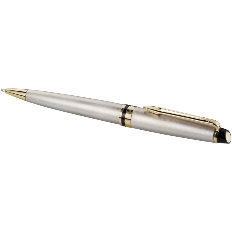 Waterman Expert III Ball Pen Black Laquer with Gold Trim