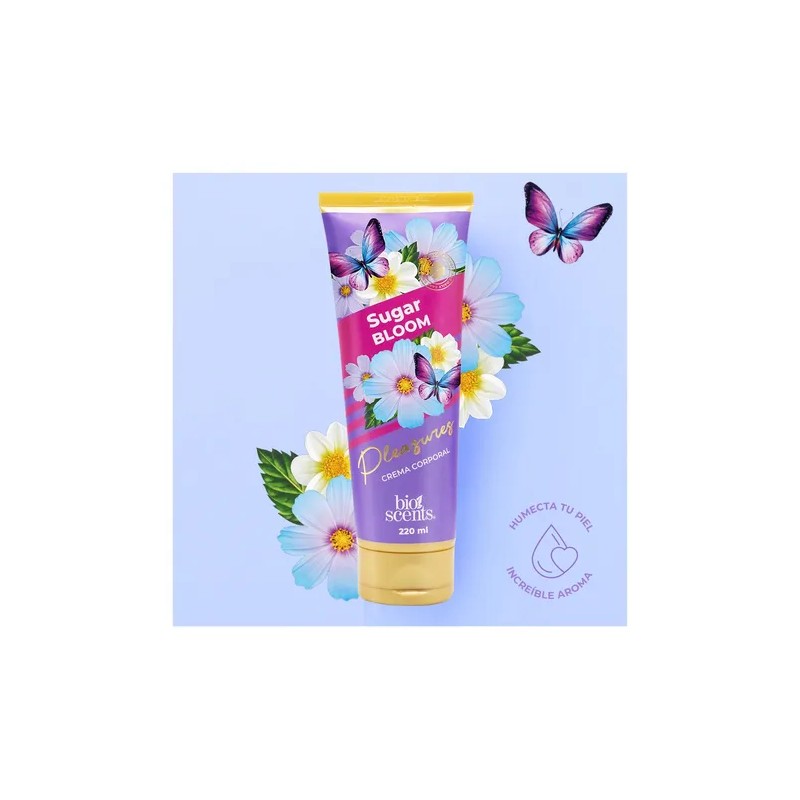 Body Lotion (crema Corporal) Bioscents Sugar Bloom 220 Ml