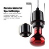 Reptile Ceramic Heat Lamp Holder Load 300W E27 Base Bulb