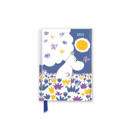 Moomin Among the Flowers 2025 Luxury Pocket Diary Planner - Week to View: Original Flame Tree Publishing-Pocket Diary [Taschenkalender]