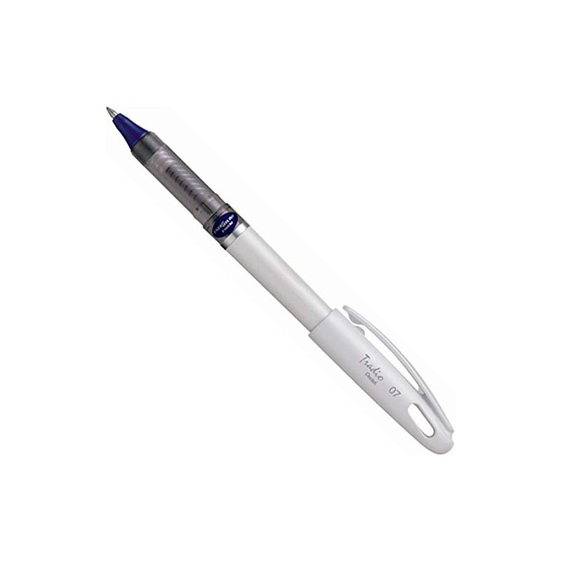Pentel BL117 EnerGel Tradio 0.7mm Rollerball Pen - White Barrel