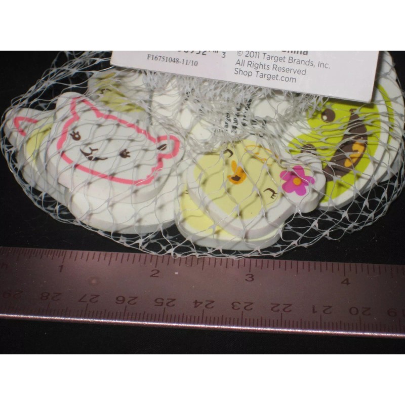 Target Easter Egg Fillers Erasers 20 Count Pkg NIP Chick