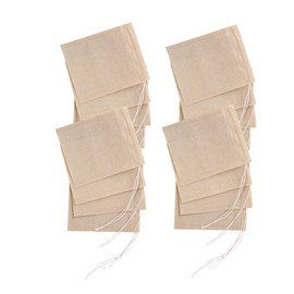 SHOWERORO 300pcs Tea Bag Empty Pouch Filters 5x7cm Drawstring Tea Bags for Loose Tea Herbs Spices