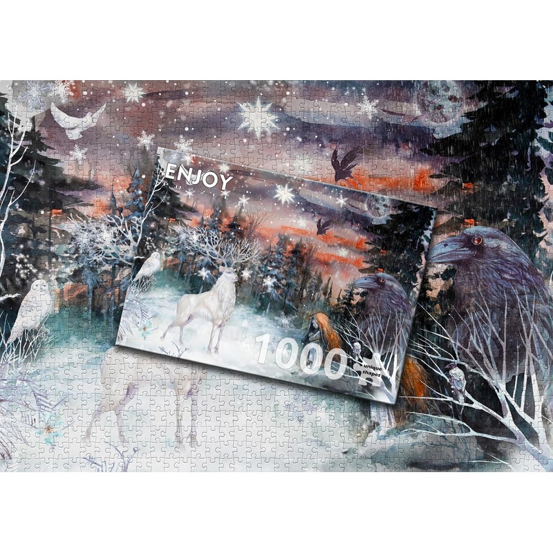 ENJOY-2020 Iris Puzzle, 1000 Pieces