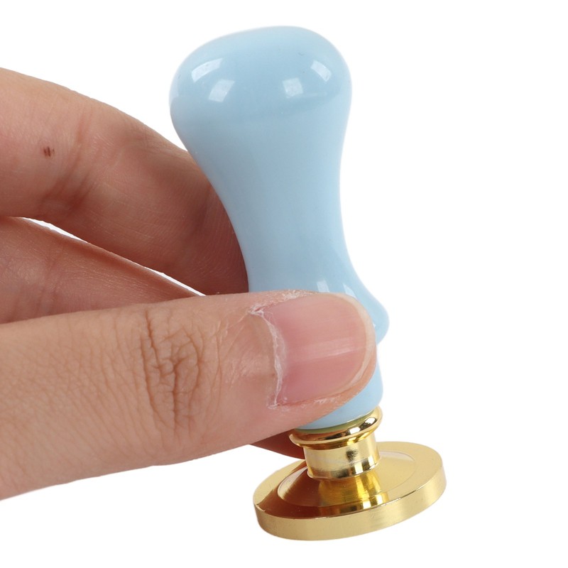 Wax Sealing Stamp Kit Clear Pattern Delicate Wax Detachable Handle