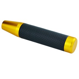 Temzzer Gear Knob 7 Inch Long Weighted Car Shift Handle Aluminium Gear Stick Shifter Head for Most Manual Automation Vehicles (Gold)