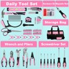 269-Piece Home Tool Set, General Household Repairing Tool Kit with