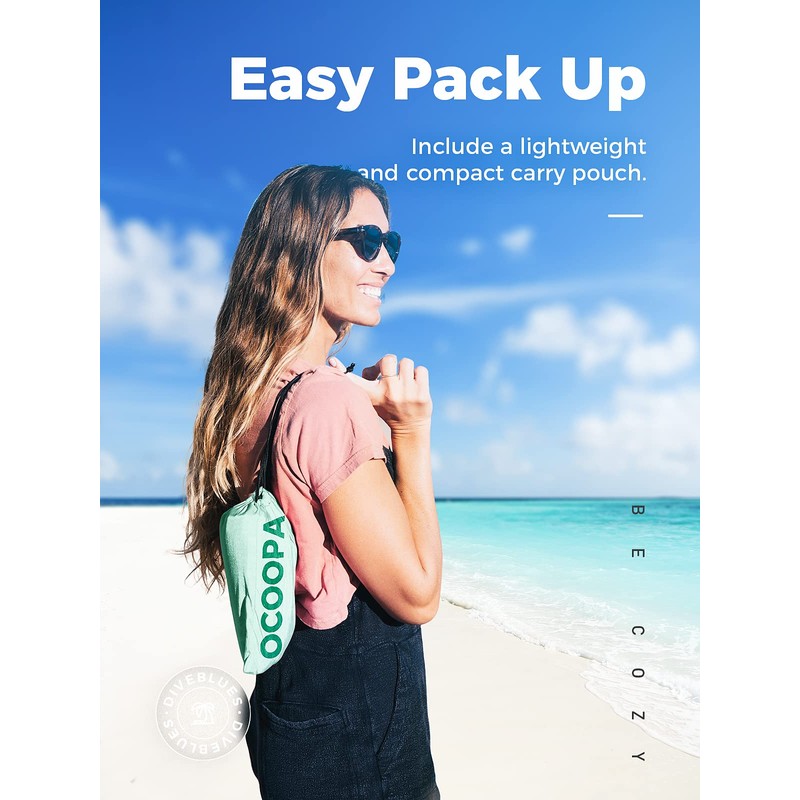 OCOOPA Beach Blanket, Sand-Free, Super Large, 280 x 300 cm,