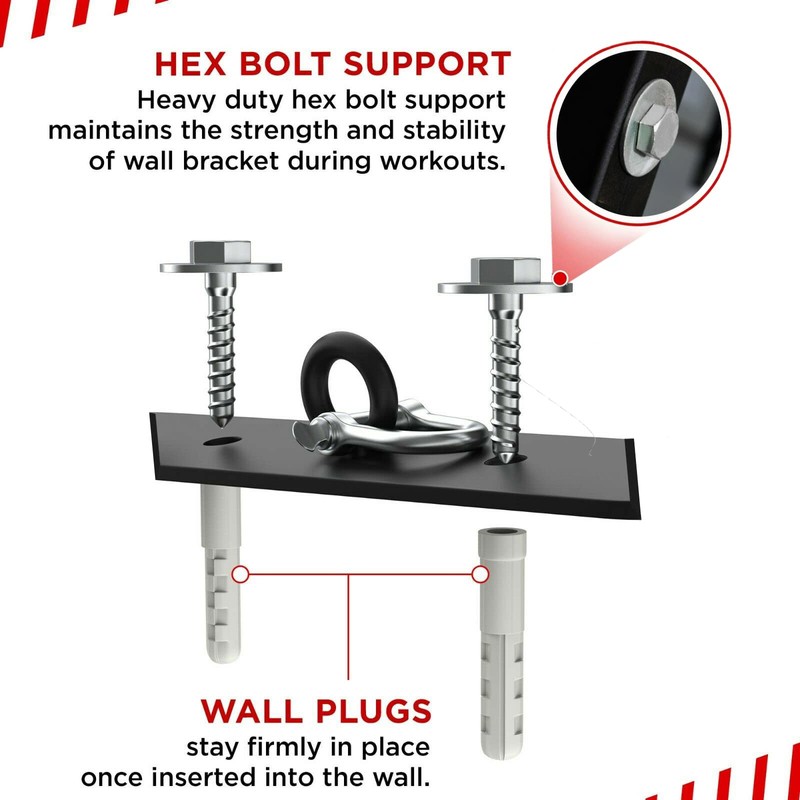 PUNCH BAG CEILING HOOK by Athletics Gear | 18-guage Heavy