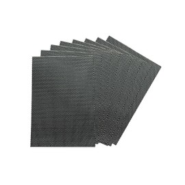 JHZABPO Match Stickers, Black Honeycomb Match Striker Paper 5.5" * 8"(Pack of 8)