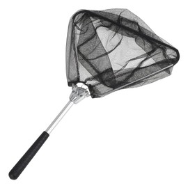 ARROWWAY Folding Net Folding Type Small Barbecue Fishing Net Lightweight Compact Tamo Net Aluminum One-Touch
