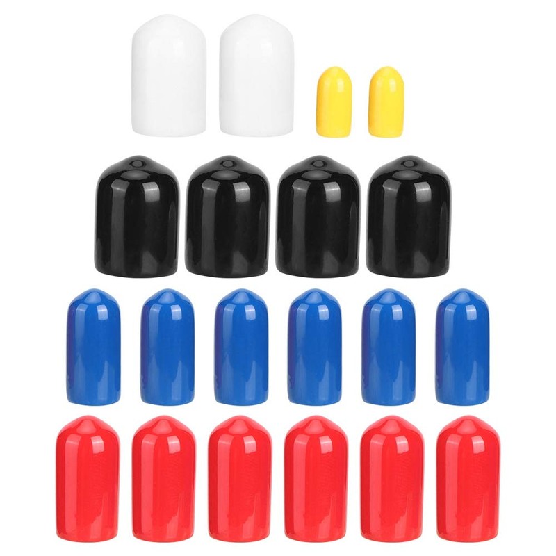 KIMISS Engine Vacuum Line Cap, 20 Pieces PVC Vacuum Line