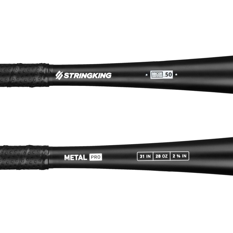 StringKing Metal Pro - MAX BBCOR Certified Baseball Bat (-3,