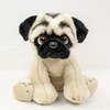 Teddys Rothenburg Cuddly Toy Pug 30 cm Sitting Dog Plush