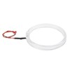 Car LED Angel Eyes Light Guide 95mm/3.7in Purple Lighting 9‑36V