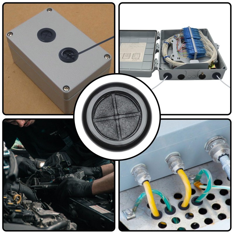 Rubber Grommets for Wiring, Rubber Grommet for 1-1/2" Drill Hole,