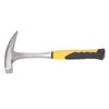 Brick Hammer Rubber Handle Impact Resistant Geological Pointed Head Duckbill
