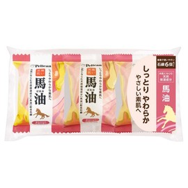 Pelican horse oil cleansing soap 6 packs, 480g / Pelican 마유 클렌징 비누 6개입, 480g