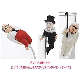 PUTITTO Wild Bomb Squeaky [Assorted 3 Types Set (2. Uncle Balance/4. Misty/5. Benjamin Bonus)]