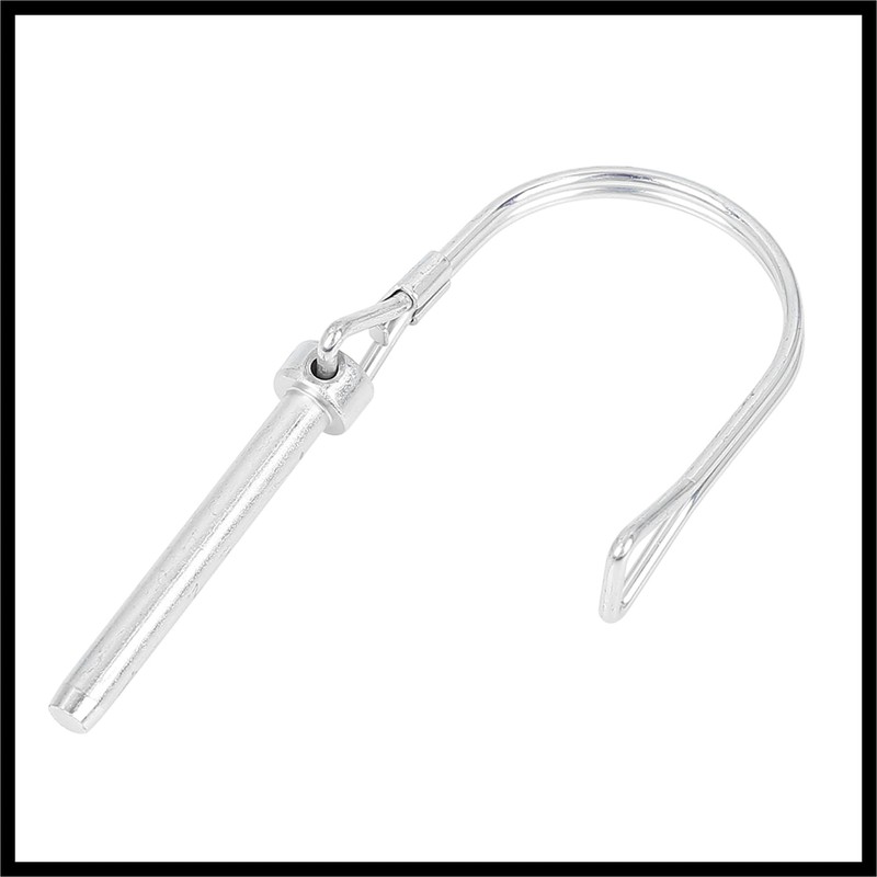 Hihaha 2pcs Bicycle Arch D Shape Trailer Shaft Locking Pin