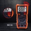 Digital Multimeter with Auto-Range and Advanced Features (Capacitance, Temp, NCV)