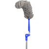 Sichler Haushaltsgeräte Duster: Telescopic Microfibre Duster, Bendable, Lockable Handle Joint