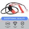 Downhill Motorcycle Kill Stop Switch, 7/8" 2-Wire Engine Kill Switch,